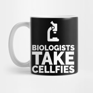 Biologists take Cellfies Mug